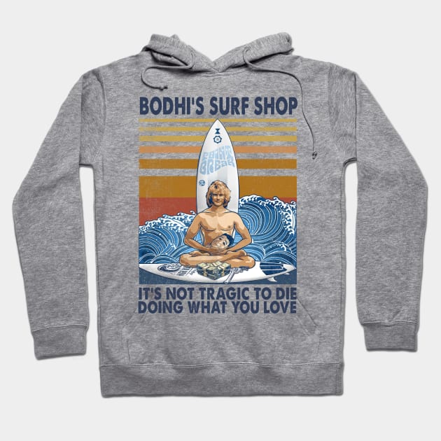 Vintage retro surf shop art movie fan Hoodie by Madisen Harvey